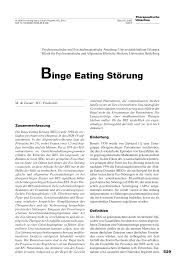 Https Www Klinikum Uni Heidelberg De Fileadmin Psychosomatische Klinik Essstoerung Bingeeatingstoerung Pdf