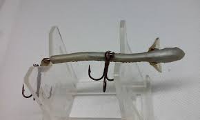 Vtg DEPOSE Jointed Eel Dark Back Eelet 3 12 Sinking Crankbait Fish Lure  FRANCE | eBay