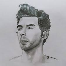 Just for fun i started this drawing, and i thought it could be helping for beginners. Man Drawing A Really Nice Piece Of Art