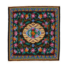 The colours are beautiful, it's also very soft. Rug N Carpet One Of A Kind Hand Knotted 1980s 6 9 X 7 Square Area Rug In Black Wayfair