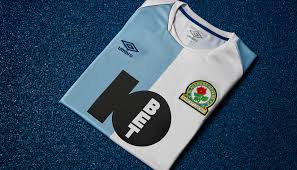 Some very marks and one pull to the left sleeve. Umbro Launch Blackburn Rovers 18 19 Home Kit Soccerbible