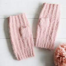 Maybe you would like to learn more about one of these? Soft Knit Hand Warmers In Pink Winter Fashion Lisa Angel