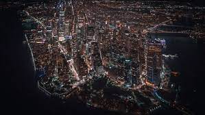 مدينة نيويورك مروحية عرض 4k city city photo aerial