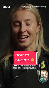 Dad We Did It Leah Williamson