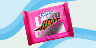Oreo lady gaga sandwich cookies limited edition in 12.2 oz packs, vanilla, 12 count. Oreo And Lady Gaga S Chromatica Cookie Collab Hits Shelves Today