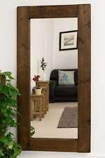 ✅ free delivery and free returns on ebay plus items! Mirror Outlet Farmhouse Dark Natural Wood Full Length Mirror 183 X 91 Cm Ua017 For Sale Online Ebay