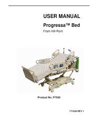 To identify your bed model, look at the serial number label. Pdf User Manual Progressa Bed From Hill Rom Haiel Amer Academia Edu