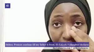 Report would bring more global awareness to the plight of her father. Shiites Protests Continues Till My Parents Are Released El Zakzaky S Daughter Says Youtube