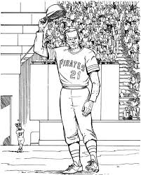 Pittsburgh Pirates Player Baseball Coloring Page Purple Kitty Baseball Coloring Pages Pirate Coloring Pages Coloring Pages