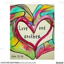 Love One Another Plaque Zazzle Com Love One Another Quotes Scripture Painting John 13 34