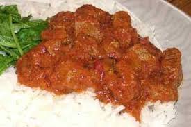 Rougaille De Viande Food Mauritian Food Beef Stew Meat