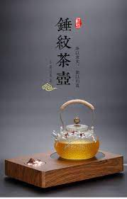 锤纹玻璃煮水壶镶锡梅花铜把手提梁壶电陶炉烧水壶耐热泡茶煮茶壶 tmall com天猫 novelty lamp tea pots lamp