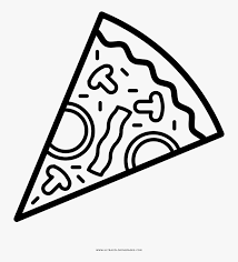 Pizza coloring pages are fun when you are in the mood for italian food! Pizza Coloring Page Pizza Clipart Outline Hd Png Download Transparent Png Image Pngitem