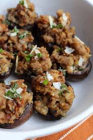 Ground Turkey Stuffed Mushrooms Turkey Recipes Thanksgiving Ground Turkey And Mushroom Recipe Thanksgiving Recipes