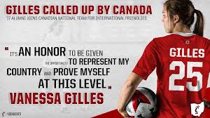 Out of running for women's soccer olympic gold american soccer star megan rapinoe is facing strong backlash online, particularly north of the border, following some. Vanessa Gilles Receives Call From Canadian Women S National Team University Of Cincinnati Athletics