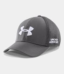 Men S Ua Wordmark Stretch Fit Cap Fitted Caps Cap Under Armour