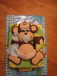 Pin On Cakes Monkeys