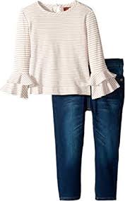 amazon com 7 for all mankind kids womens two piece set rib