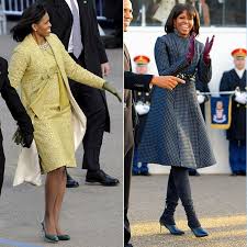 Plus, why what she wears to today's inauguration she exposed her (incredible) arms in shift dresses; See What First Ladies Wore For Inauguration Day Popsugar Fashion