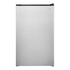Vissani 4.3 cu. ft. Mini Refrigerator in Stainless Steel ...