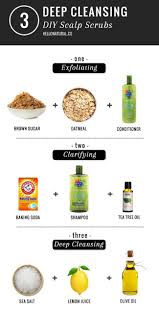 Baking soda and coffee grounds the combination of coffee grounds and baking soda can rid your pubic area of any hair. 3 Deep Cleansing Diy Scalp Scrubs Hello Glow