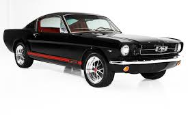 Check spelling or type a new query. 1965 Ford Mustang Black Red 289 Gorgeous