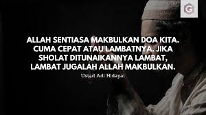 We did not find results for: 15 Kata Kata Ustadz Adi Hidayat Tentang Agama Guratgarut