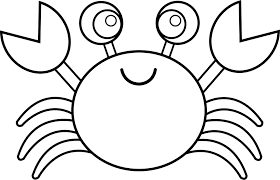 Crab Template Animal Coloring Pages Cartoon Coloring Pages Coloring Pages