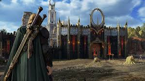 Check out this fantastic collection of nazgul wallpapers, with 47 nazgul background images for your desktop, phone or tablet. Hd Wallpaper Earth Earth Shadow Of War Fortress Middle Talion The Lord Of The Rings Wallpaper Flare