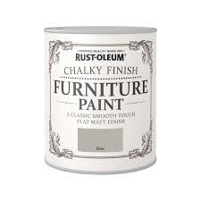 Rust Oleum Chalky Furniture Paint Flint 750ml Homebase