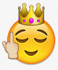 Crown Iphone Emoji Clipart Png Download Female Middle Finger Emoji Transparent Png Vhv Ornamental curly swirls background | designed by vexels.com. crown iphone emoji clipart png