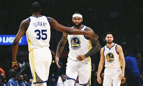 Golden state warriors center demarcus cousins is closer to a return to the floor than his teammate kevin durant. Kevin Durant Demarcus Cousins Unlikely For Start Of Nba Finals Eurohoops