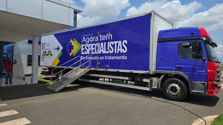 Carreta do Programa Agora Tem Especialistas chega a Campina Grande para ampliar atendimento &agrave; sa&uacute;de da mulher | Prefeitura de Campina Grande - PB