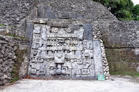 Mayans settling caracol in several waves bestowed two names upon the community: Belize Caracol Stucco Mask Of Water Lily Serpent On Structure B5 Mapio Net