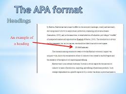 Level 2 headings come second in terms of priority after level 1 headings. The Apa Format Title Page Ppt Video Online Download
