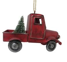 Holiday Living Red Truck Ornament Red Truck Decor Christmas Decorations Rustic Red Truck
