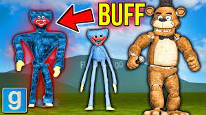 I MADE HUGGY WUGGY BUFF! HE'S STRONG! Garry's Mod [Poppy Playtime] - YouTube