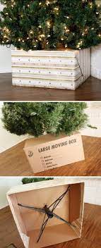 After accepting the instantaneous seasonal transition with a plethora of nostalgic vibes, you turn your eyes to your ill prepared home decor box. Xmas Tree Stands Xmas Ideen Christmas Tree Base Creative Christmas Trees Christmas Tree Stand Diy