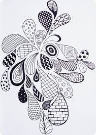 The recognizable shapes of leaves can then be filled in creatively. 40 Cool And Simple Drawings Ideas To Kill Time Cartoon District Easy Doodle Art Zen Doodle Patterns Doodle Drawings