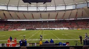 Bc Place Section 213 Home Of Vancouver Whitecaps Fc Bc Lions