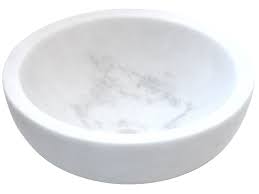 edenbath small bowl honed marble