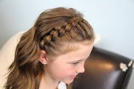 Section off two pieced of hair behind each ear. Dutch Lace Braided Headband Braid Hairstyles Cute Girls Hairstyles