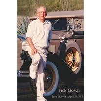 Jack Gosch Obituary