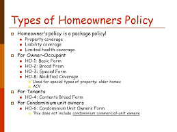 Most people think having a standard insurance package is enough, be it for their car, their home or their boat. Topic 13 Homeowners Insurance Bus 200 Introduction To Risk Management And Insurance Jin Park Ppt Download