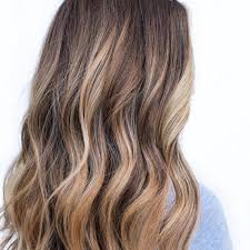 Hair highlights red highlights wedding hairstyles prom hairstyles summer hair weddings chunky blonde highlights chunky highlights hair color highlights blonde highlights caramel highlights brown lob with partial highlights for straight hair. The Complete Guide To Partial Balayage Wella Professionals