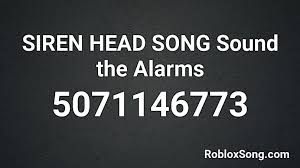 We will check and give working roblox codes. Siren Head Sound Id Roblox