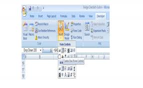 Configuring And Using Combo Boxes In Excel 2007 Linking Words Excel Charts And Graphs