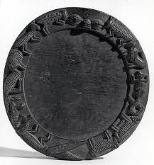 Ifa Divination Tray Opon Ifa Date 19th 20th Century Geography Nigeria Culture Yoruba Peoples Medium Wood African Artwork African Art African Sculptures