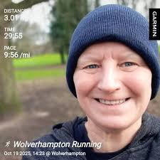 Speed endurance running today. Merridale eridale erridale Rd Chap CliftonS  St Oaks Cr OakS St OaksCr Cr Oaks Lordst Lord St Black Countr Millennium  For Lis 5 Afternoon Run Time Pace 9:56/