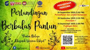 We did not find results for: Pencinta Bahasa Pertandingan Pantun Pusingan Awal Facebook